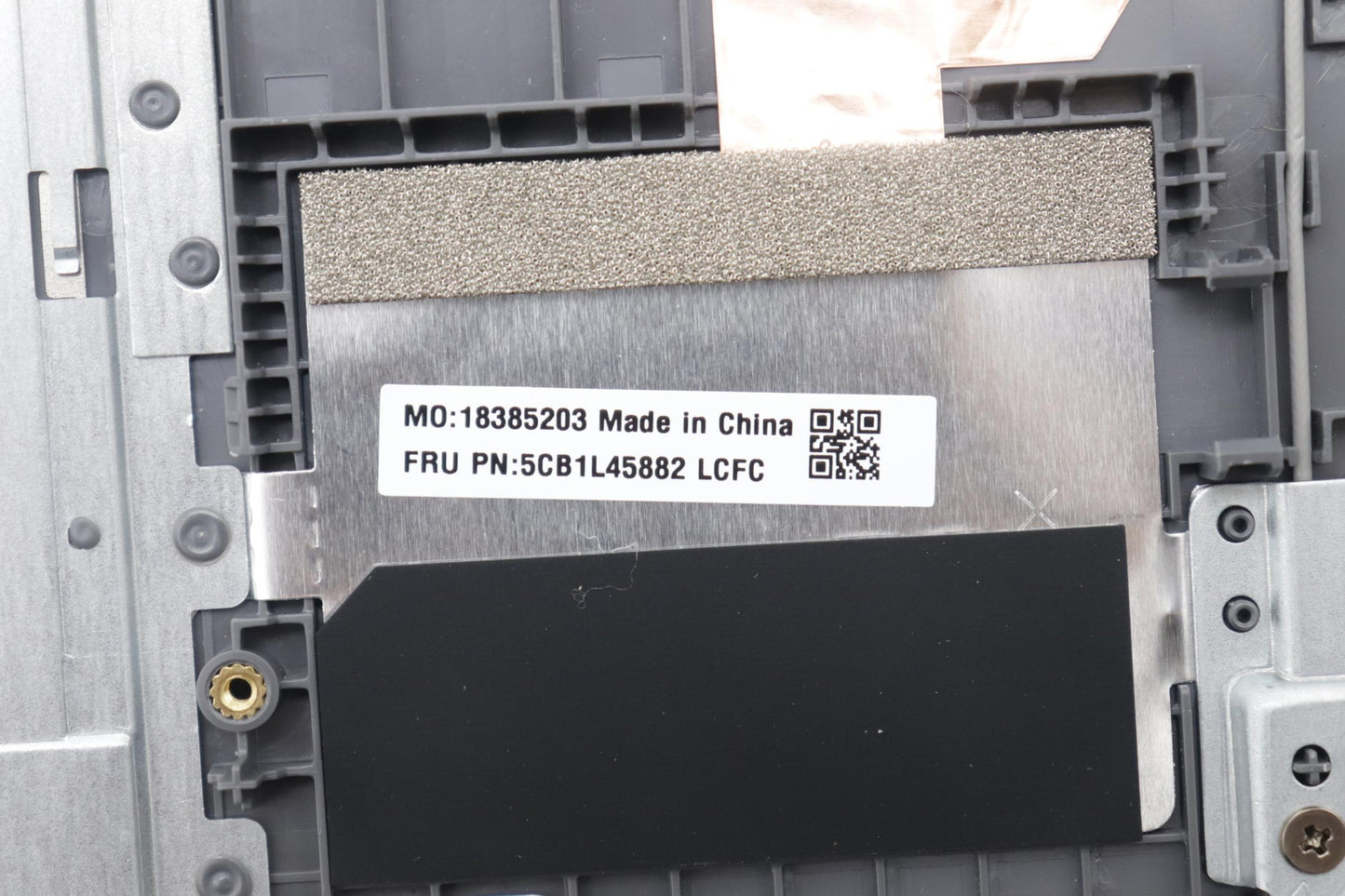 Lenovo Cover Upper Case Assembly Gre - 5CB1L45882