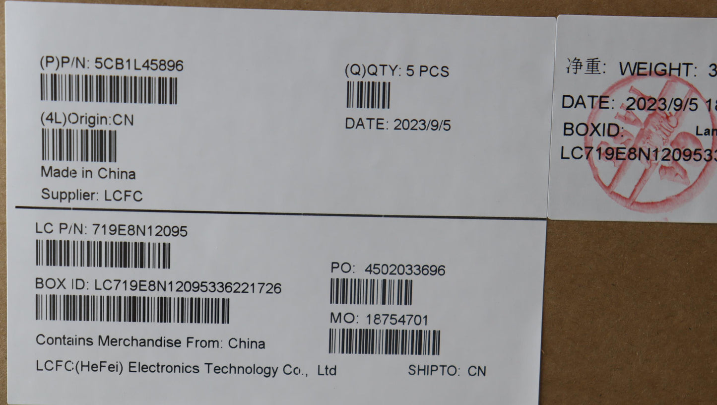 Lenovo Cover Upper Case Assembly Sws - 5CB1L45896