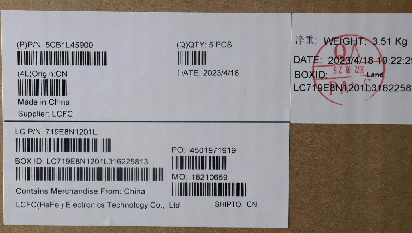 Lenovo Cover Upper Case Assembly Uke - 5CB1L45900