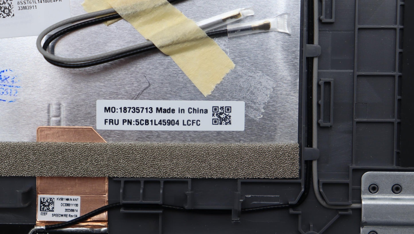 Lenovo Cover Upper Case Assembly Uke - 5CB1L45904
