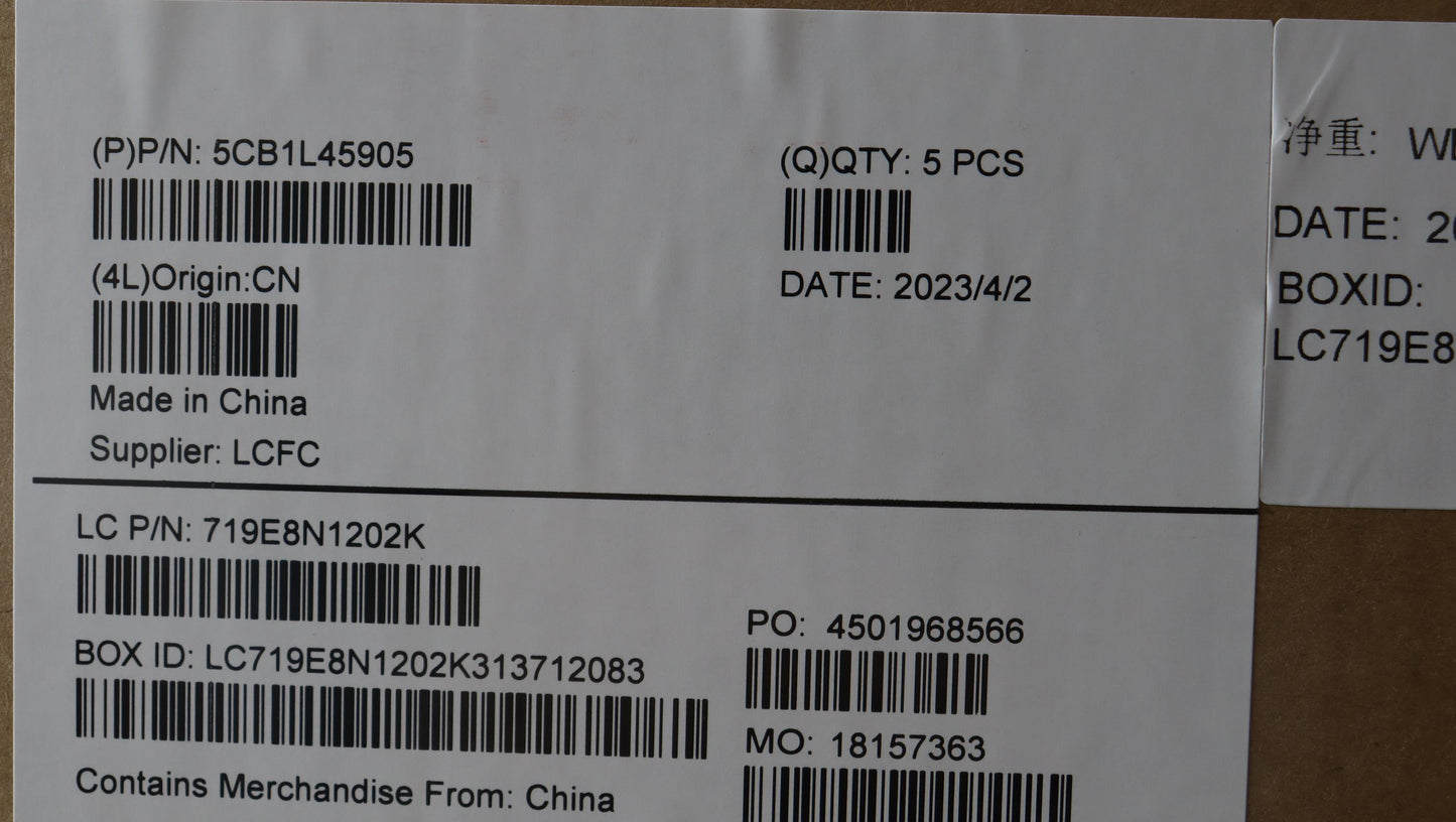 Lenovo Cover Upper Case Assembly Ita - 5CB1L45905