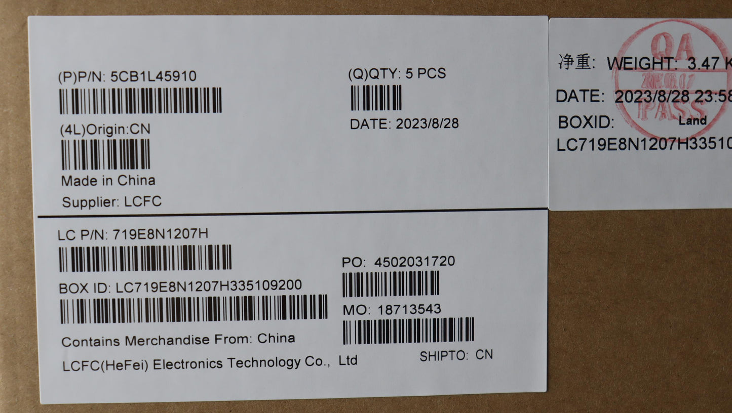 Lenovo Cover Upper Case Assembly La S - 5CB1L45910
