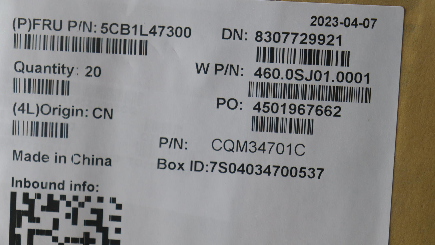 Lenovo Cover Fru Cover D Cover, Asm, - 5CB1L47300