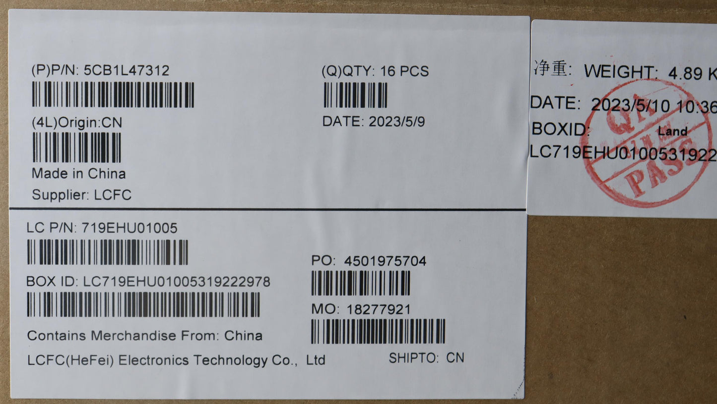 Lenovo Cover Fru Kt4D0_D_Cover_Uma_Wl - 5CB1L47312
