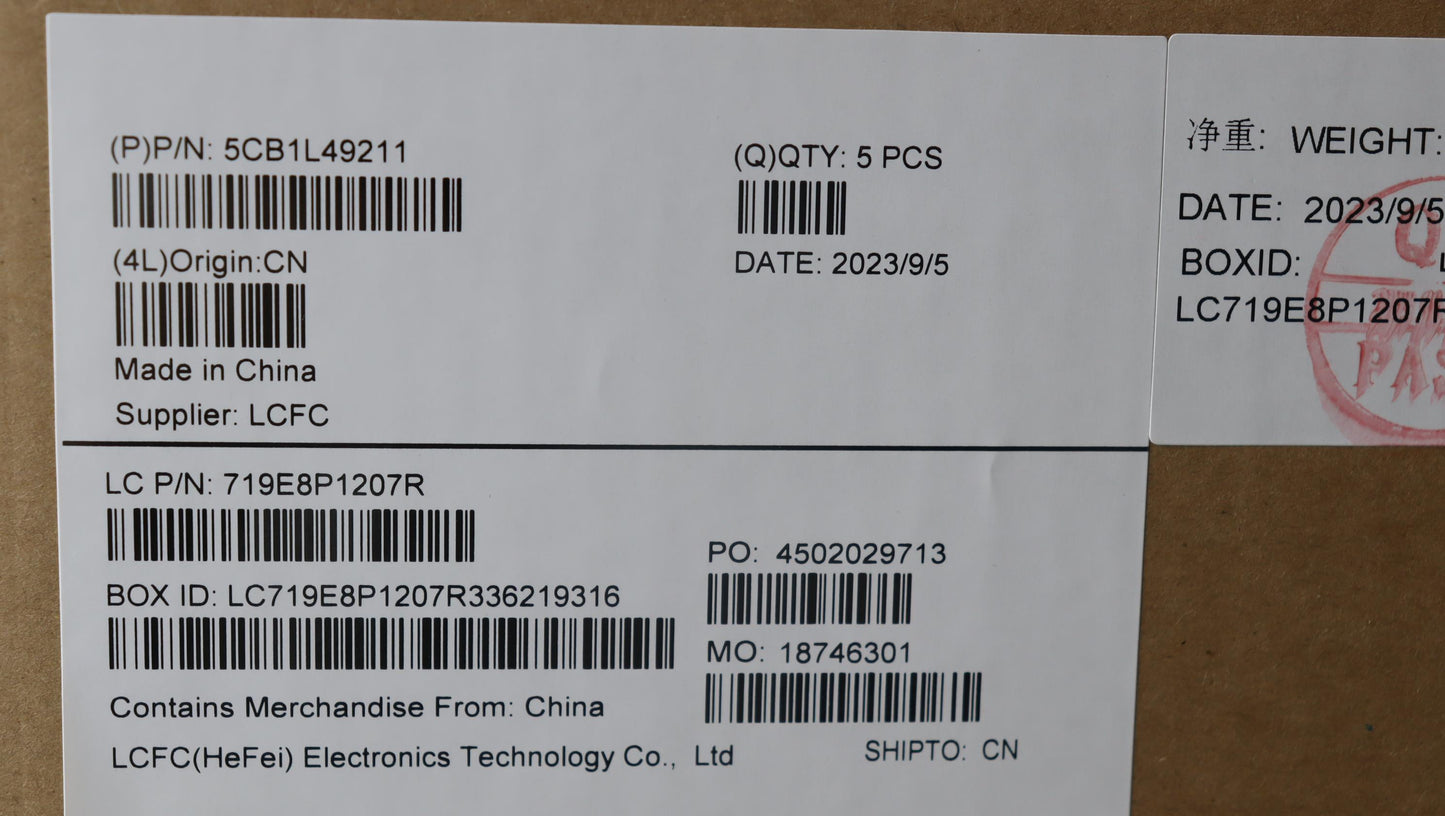Lenovo Cover Upper Case Assembly Bel - 5CB1L49211