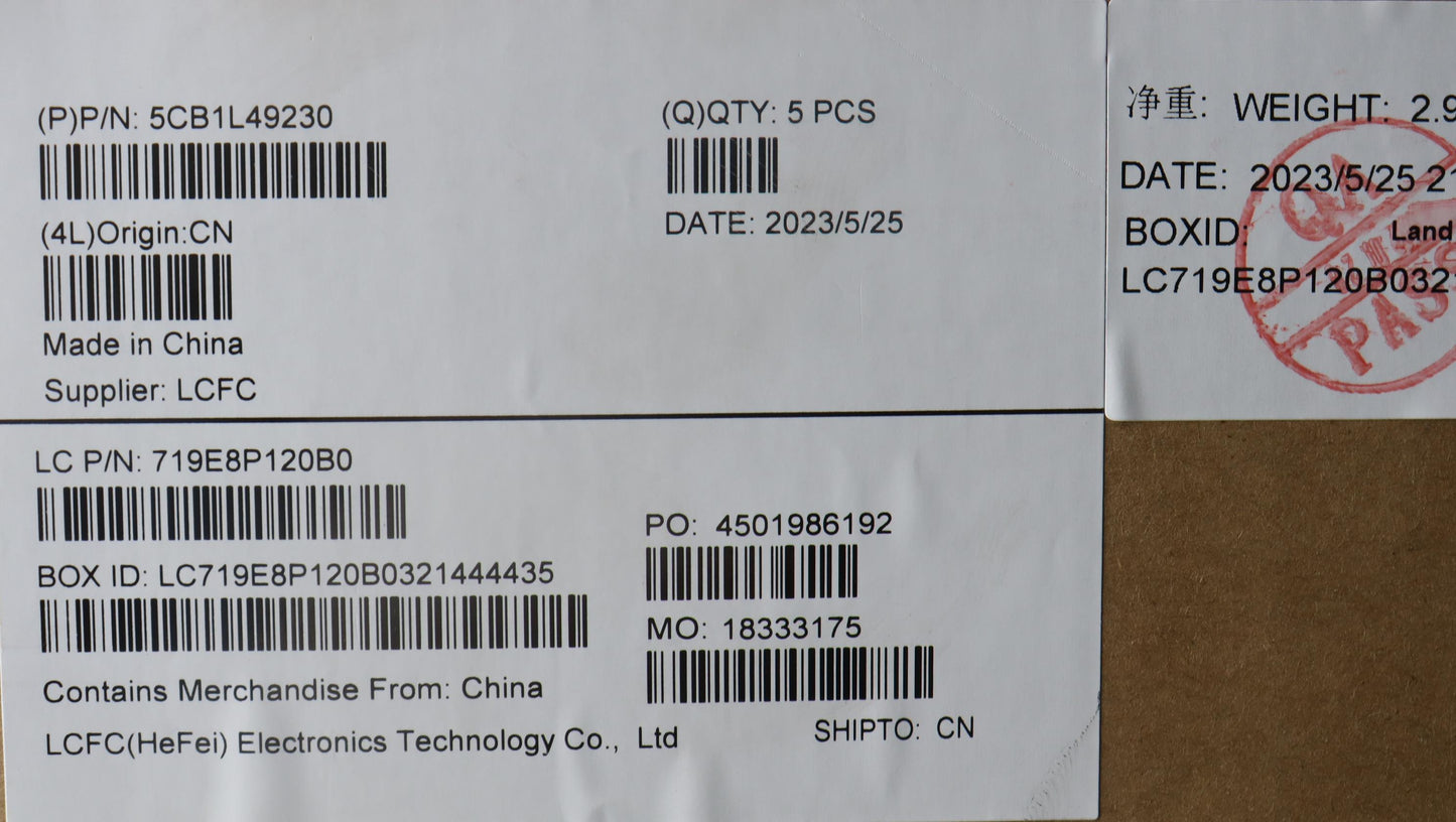 Lenovo Cover Upper Case Assembly Nord - 5CB1L49230