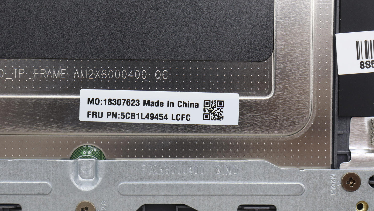 Lenovo Cover Upper Case Assembly Sws - 5CB1L49454