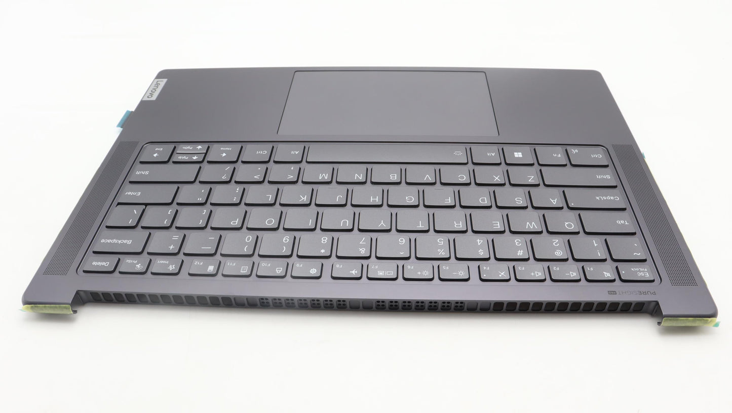 Lenovo C-Cover with Keyboard, USA English, Storm Grey - 5CB1L49556