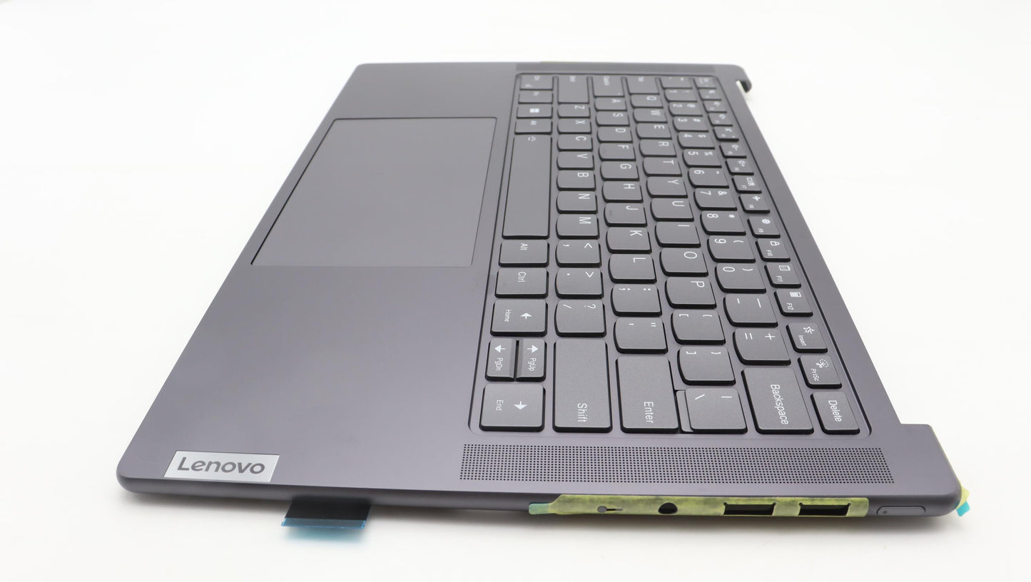 Lenovo C-Cover with Keyboard, USA English, Storm Grey - 5CB1L49556