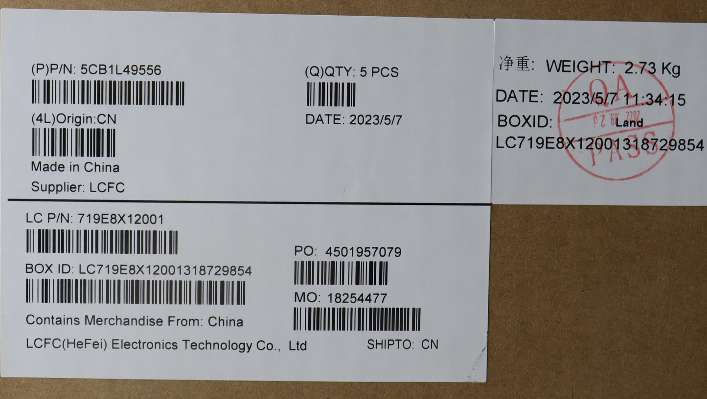 Lenovo C-Cover with Keyboard, USA English, Storm Grey - 5CB1L49556