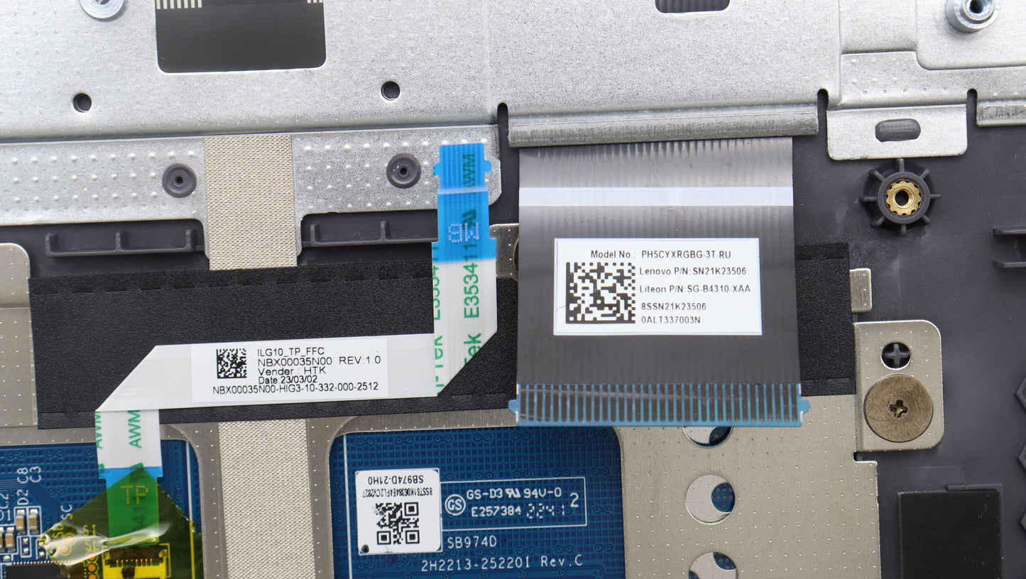 Lenovo Cover Upper Case Assembly Rus - 5CB1L49818
