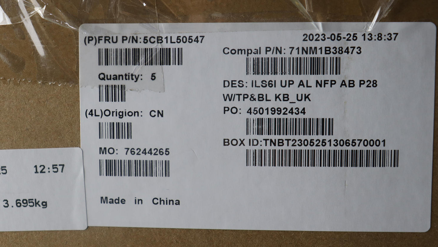 Lenovo Cover Upcase_Uke C82Xf Nfp Ab - 5CB1L50547