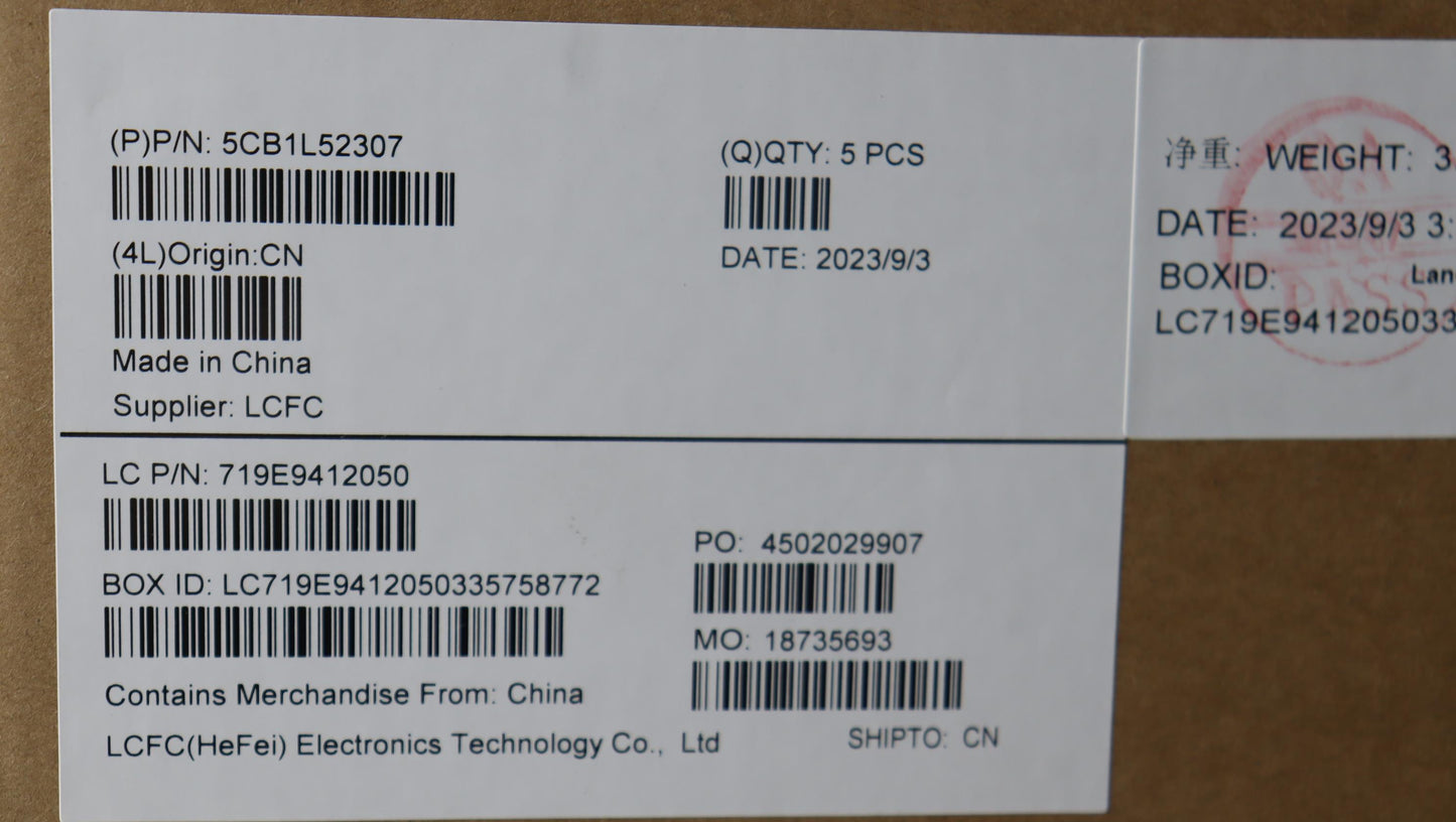 Lenovo Cover Upper Case Assembly Fra - 5CB1L52307