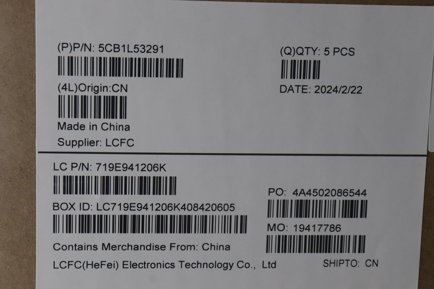 Lenovo Cover Upper Case Assembly Ger - 5CB1L53291