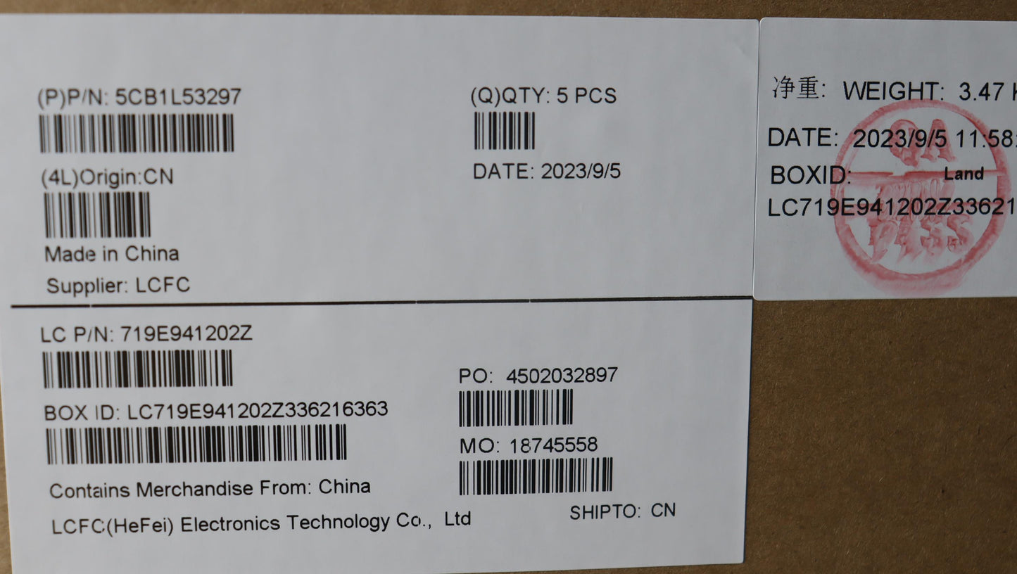 Lenovo Cover Upper Case Assembly Ita - 5CB1L53297