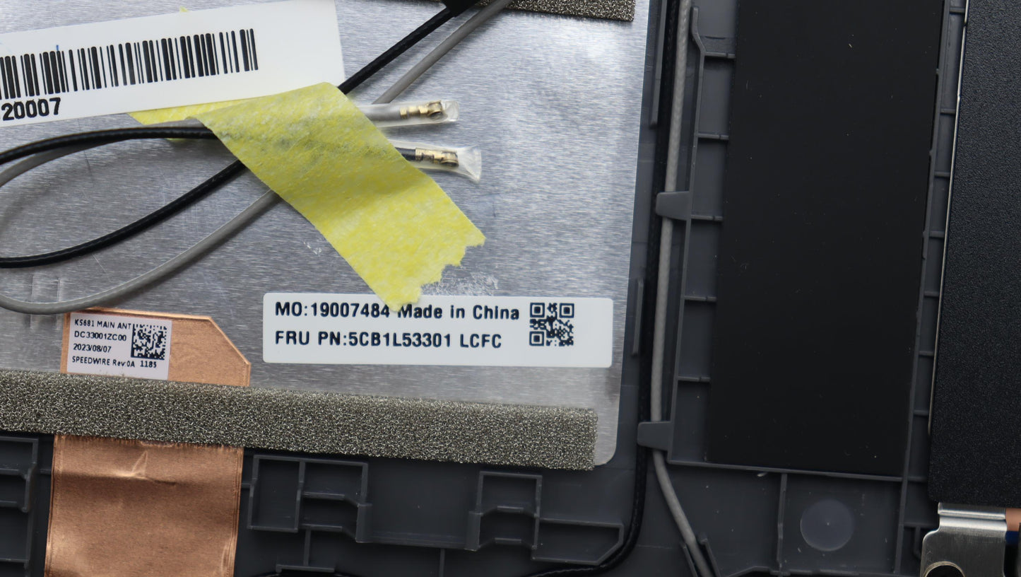 Lenovo Cover Upper Case Assembly Nord - 5CB1L53301
