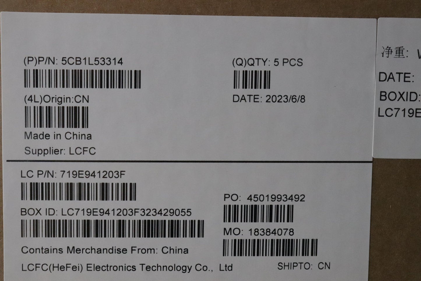 Lenovo Cover Upper Case Assembly Uke - 5CB1L53314