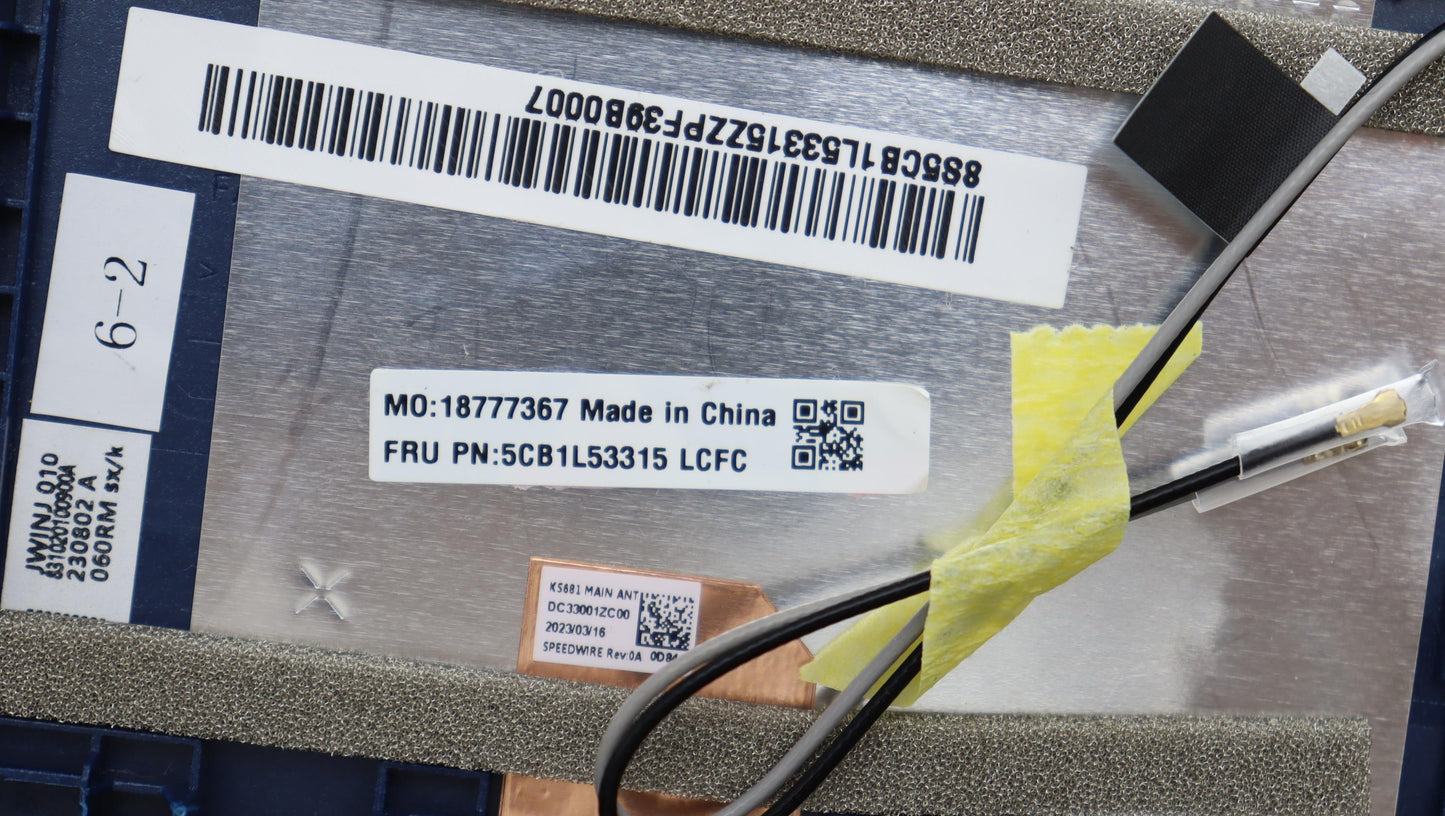 Lenovo Cover Upper Case Assembly Ita - 5CB1L53315
