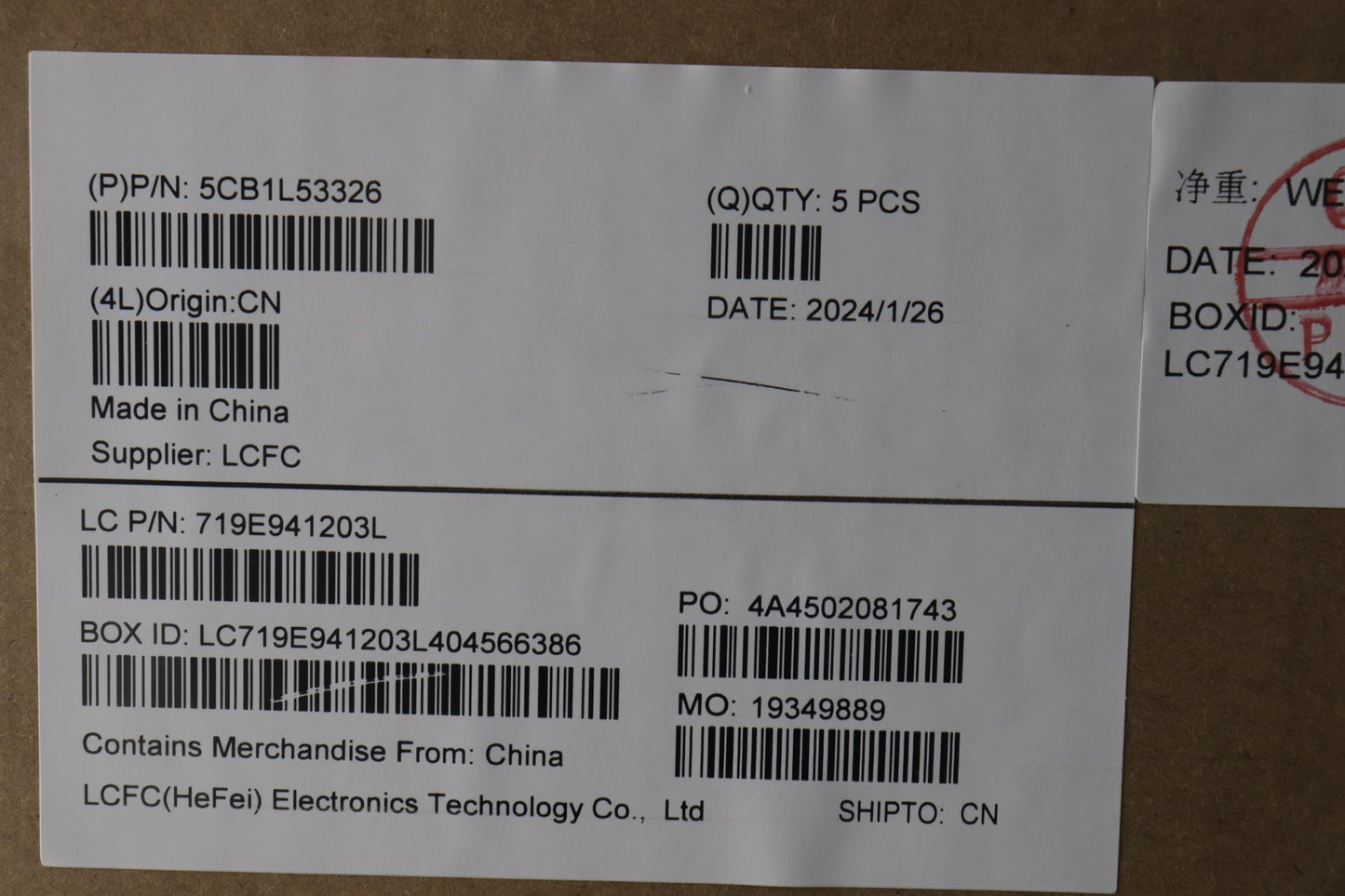 Lenovo Cover Upper Case Assembly Ger - 5CB1L53326