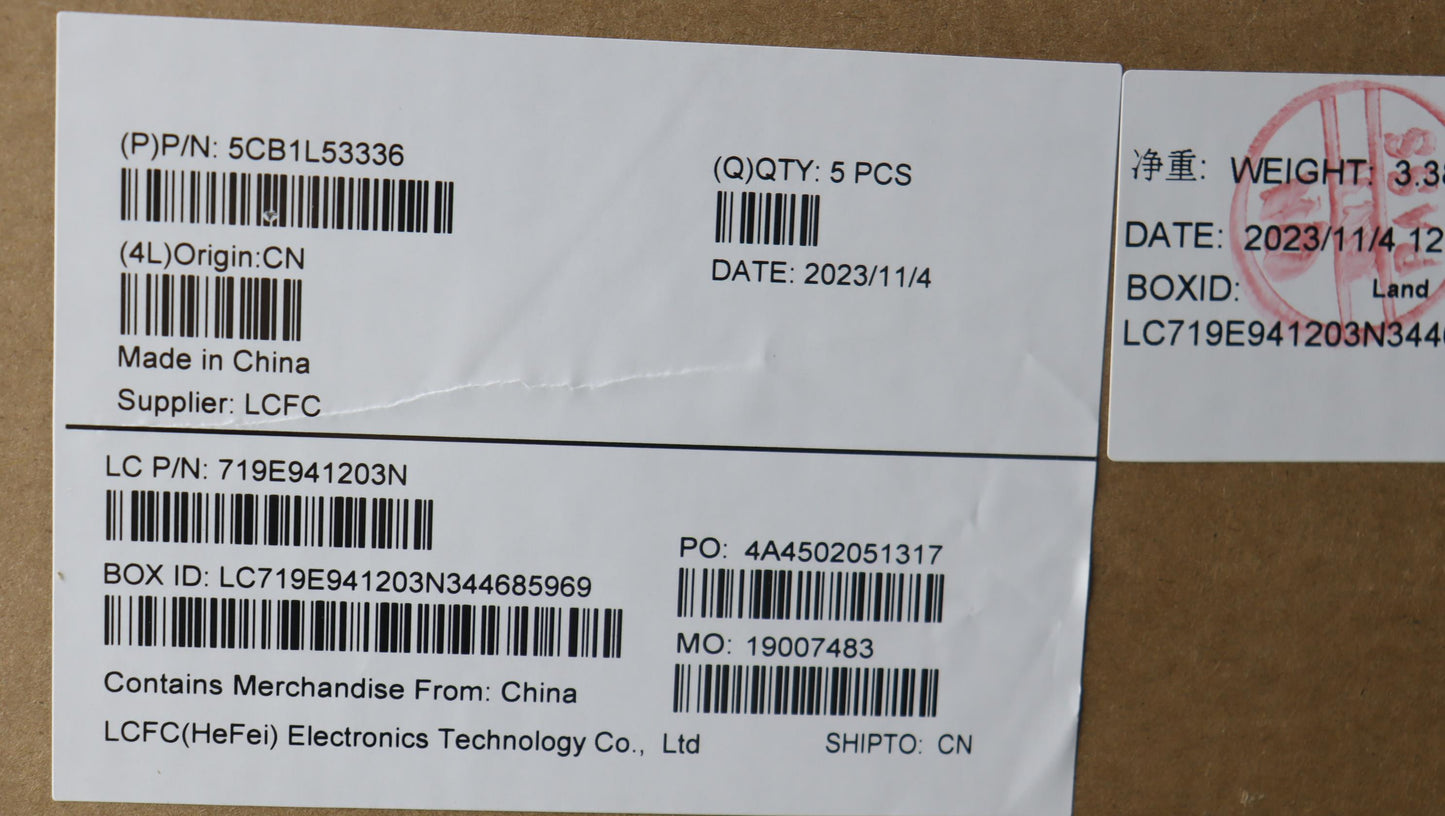 Lenovo Cover Upper Case Assembly Sws - 5CB1L53336