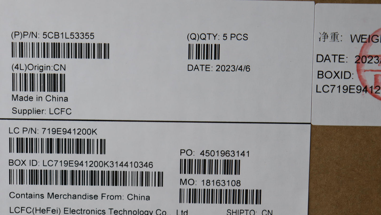 Lenovo Cover Upper Case Assembly Rus - 5CB1L53355