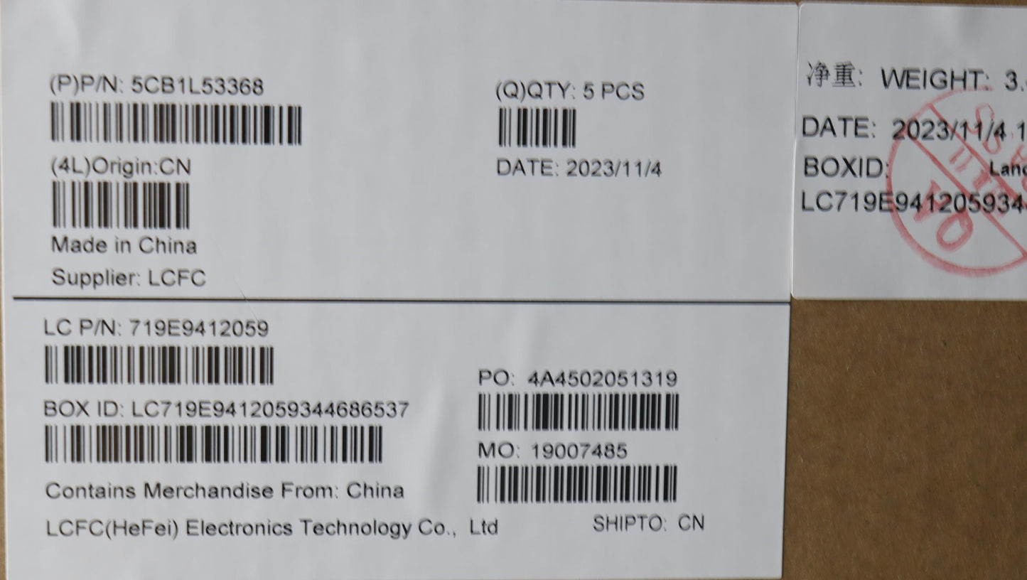 Lenovo Cover Upper Caseassembly Euroe - 5CB1L53368