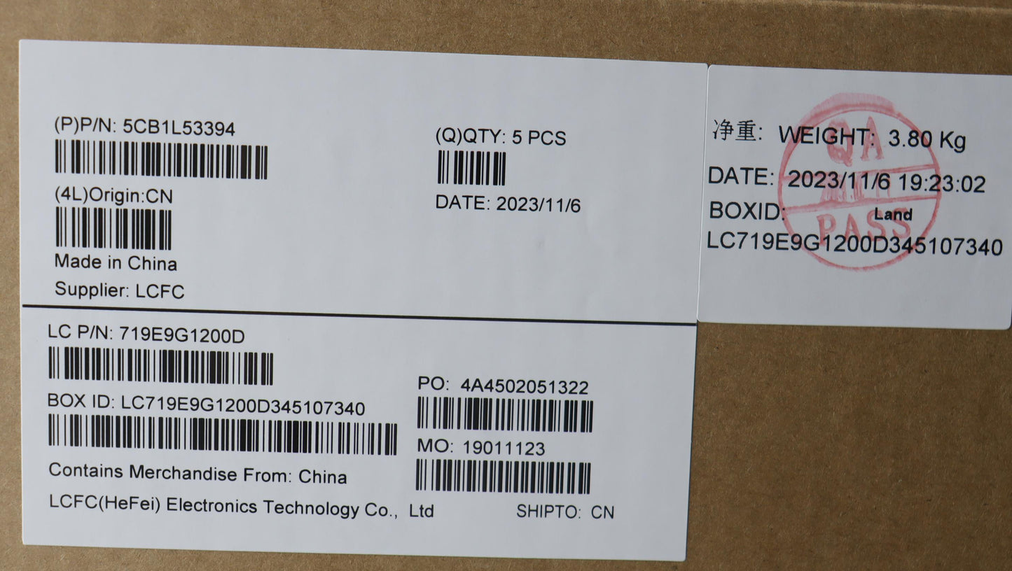 Lenovo Cover Upper Case Assembly Ita - 5CB1L53394