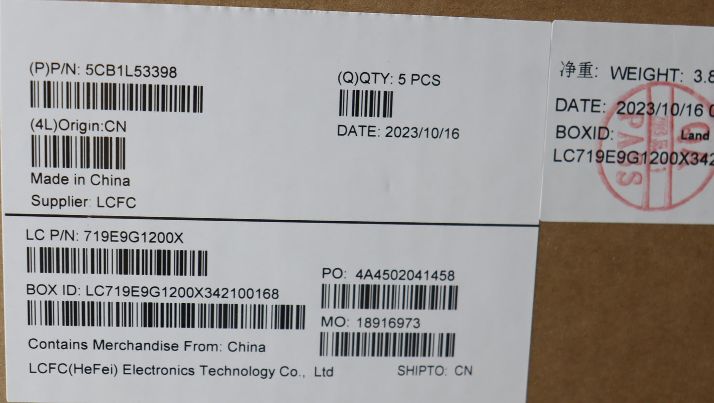 Lenovo Cover Upper Caseassembly Nordi - 5CB1L53398