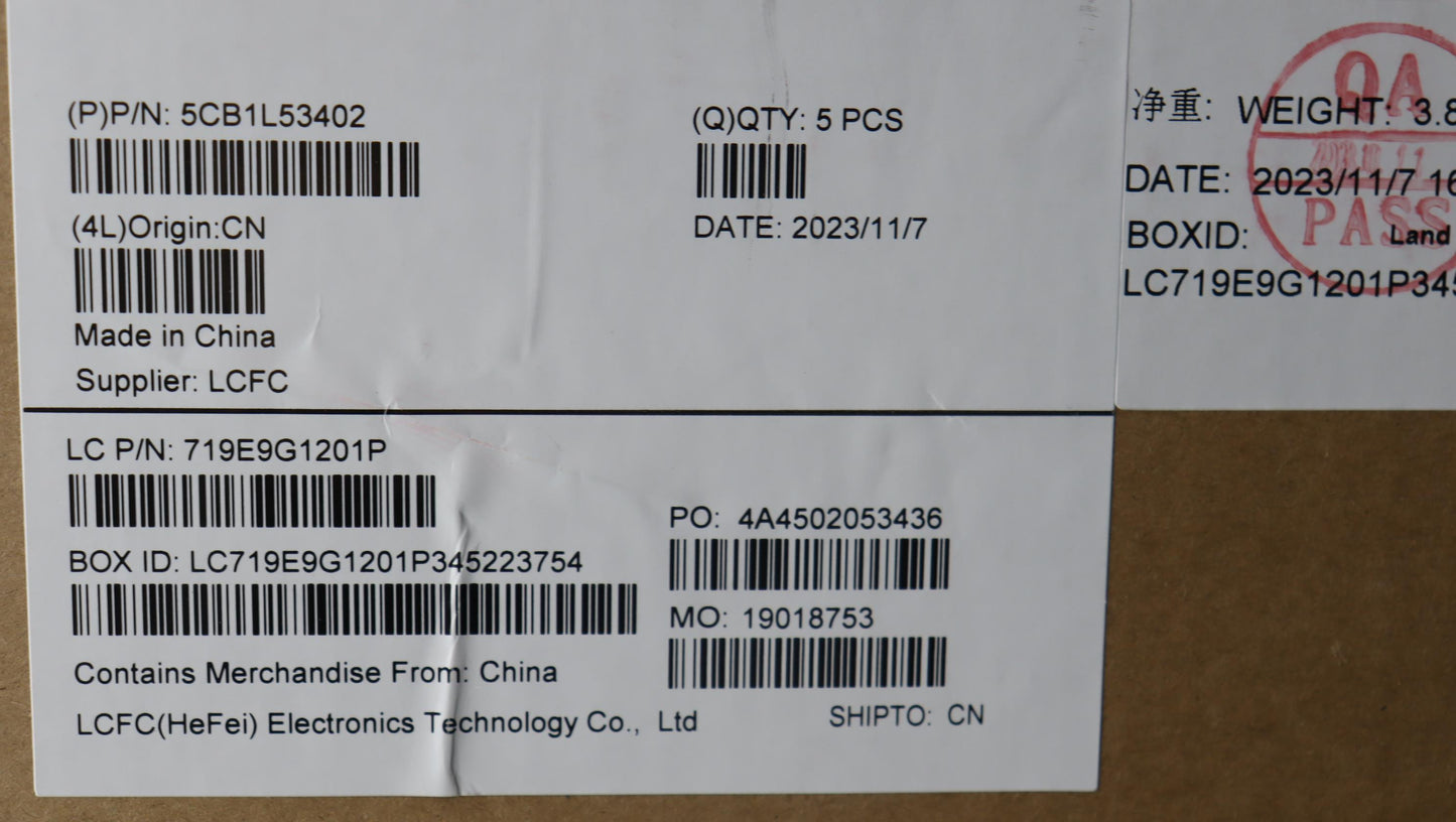 Lenovo Cover Upper Case Assembly Spa - 5CB1L53402