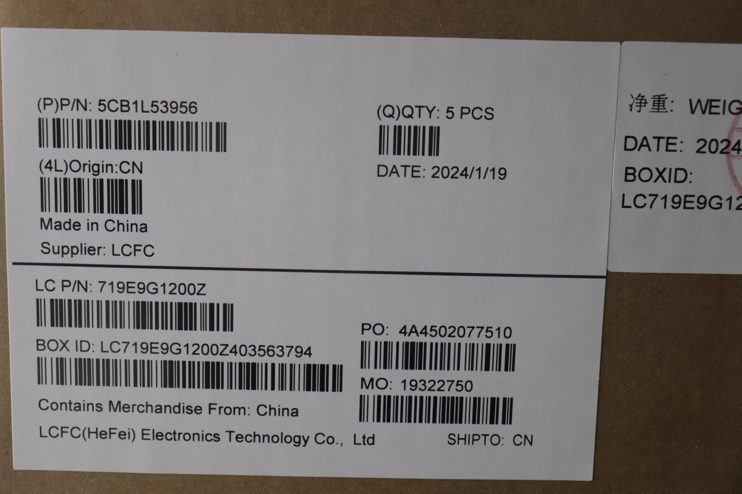 Lenovo Cover Upper Case Assembly Tur - 5CB1L53956