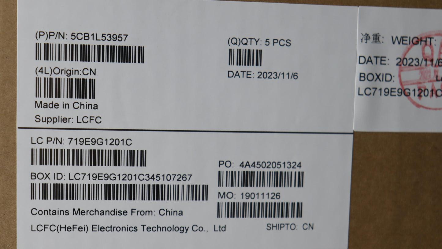 Lenovo Cover Upper Case Assembly Ukr - 5CB1L53957
