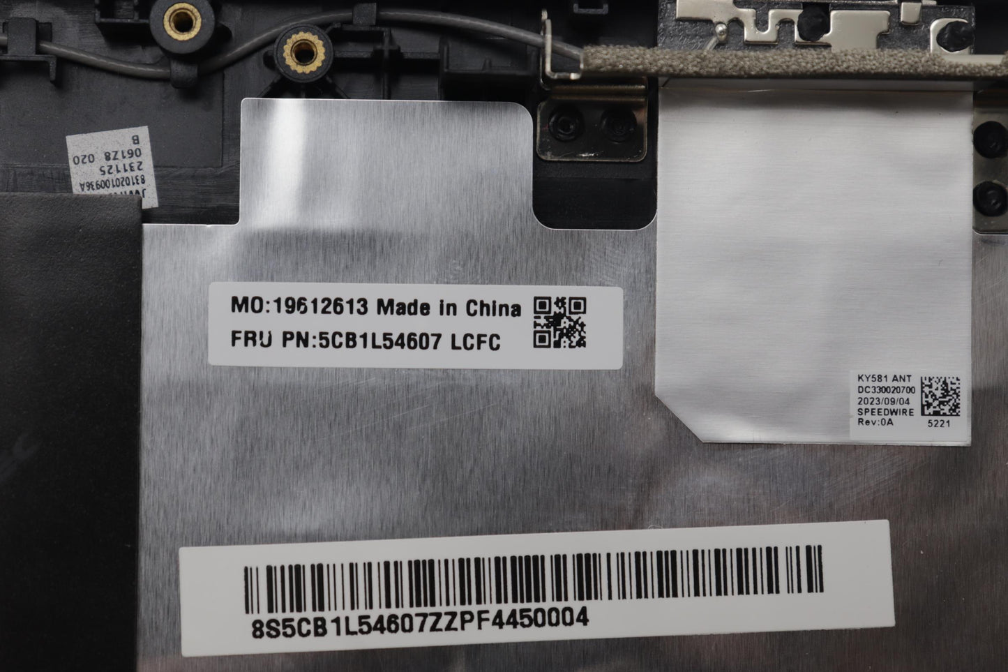 Lenovo Cover Upper Case Assembly Ara - 5CB1L54607