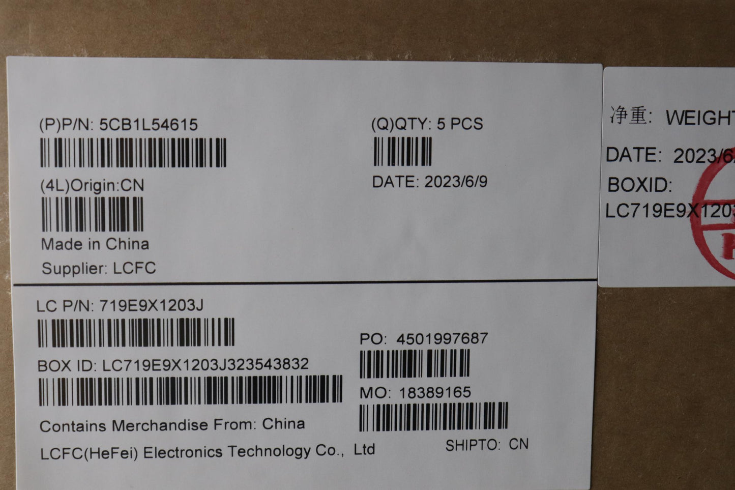 Lenovo Cover Upper Case Assembly Cze/ - 5CB1L54615