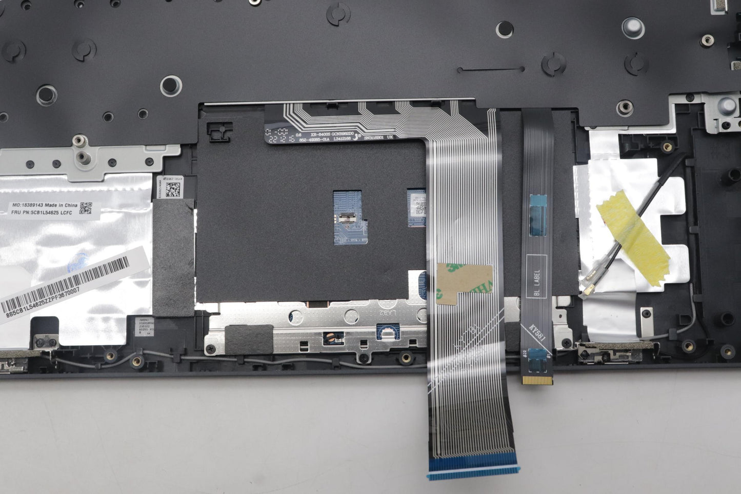 Lenovo Cover Upper Case Assembly Fra - 5CB1L54625