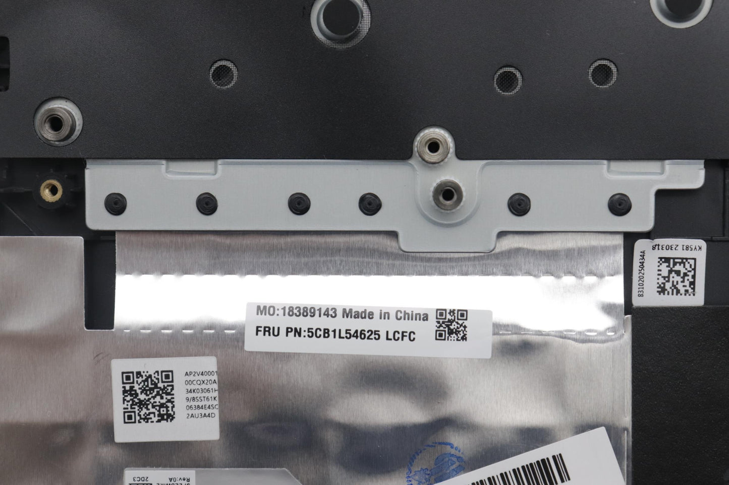 Lenovo Cover Upper Case Assembly Fra - 5CB1L54625
