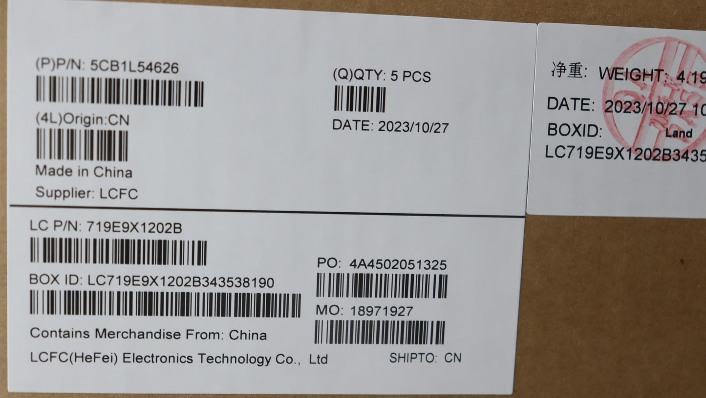 Lenovo Cover Upper Case Assembly Fra/ - 5CB1L54626