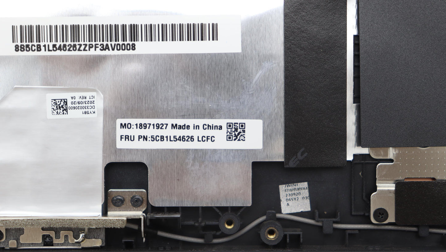 Lenovo Cover Upper Case Assembly Fra/ - 5CB1L54626