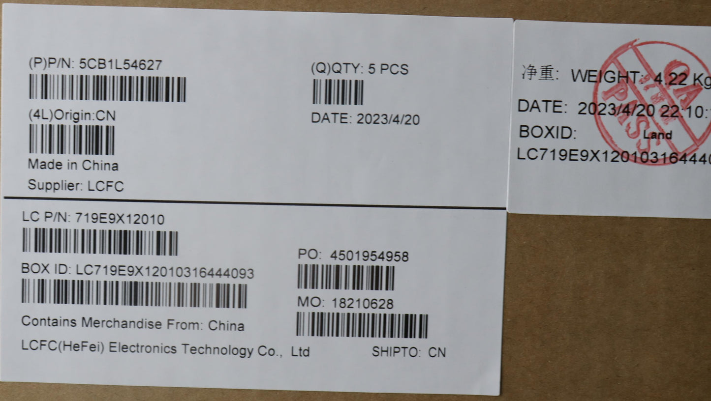 Lenovo Cover Upper Case Assembly Ger - 5CB1L54627