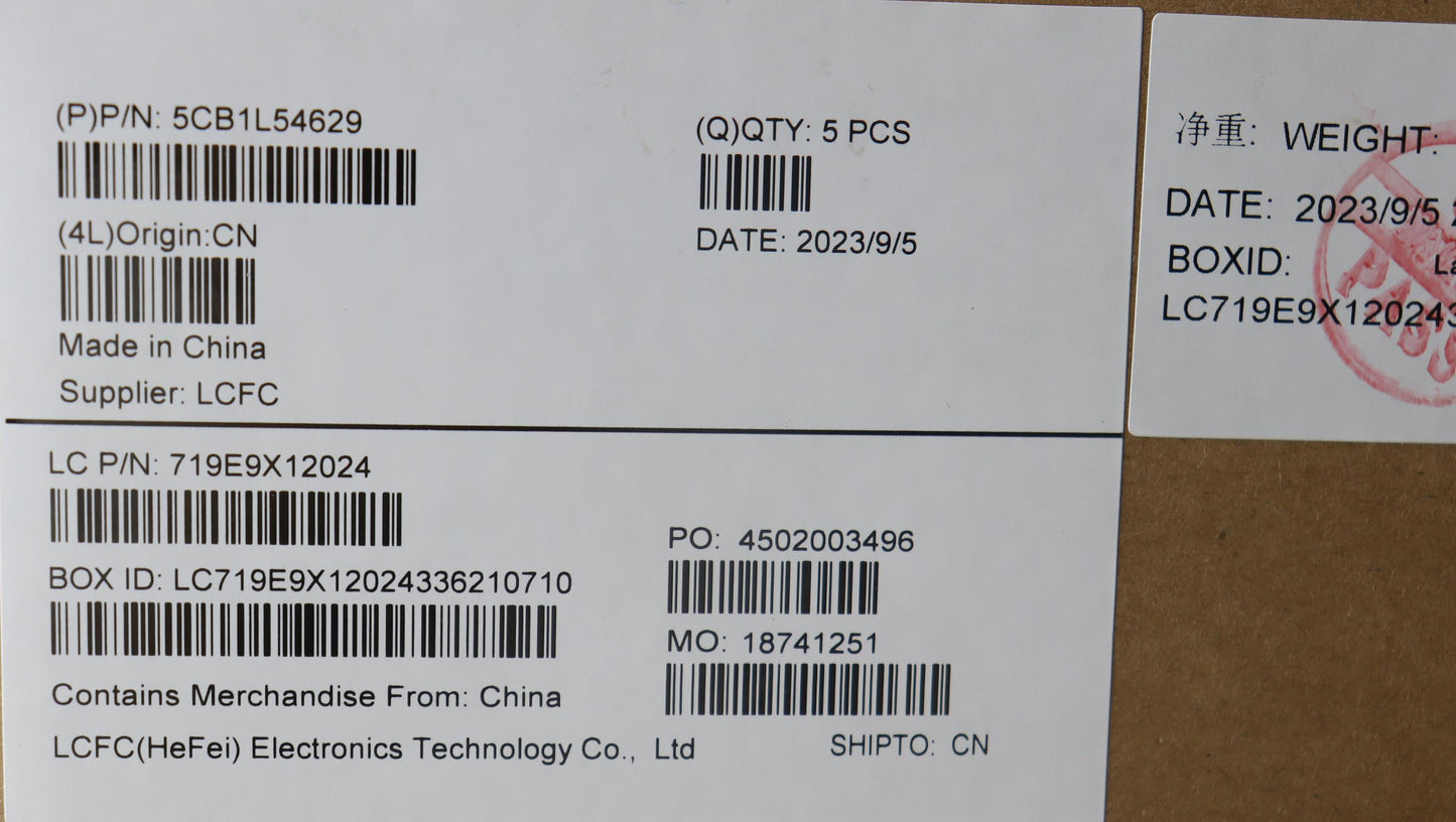 Lenovo Cover Upper Case Assembly Hbw - 5CB1L54629