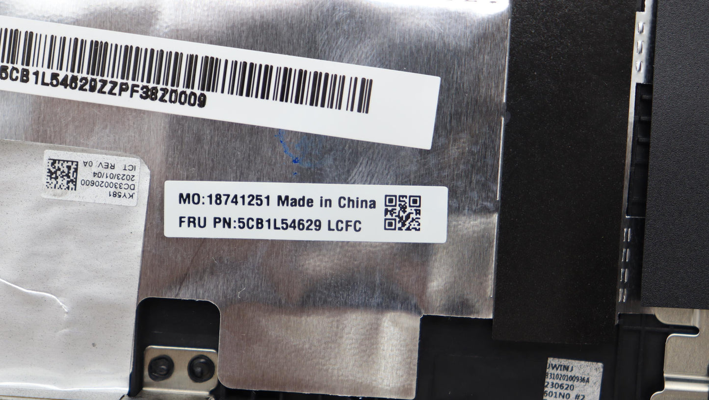 Lenovo Cover Upper Case Assembly Hbw - 5CB1L54629