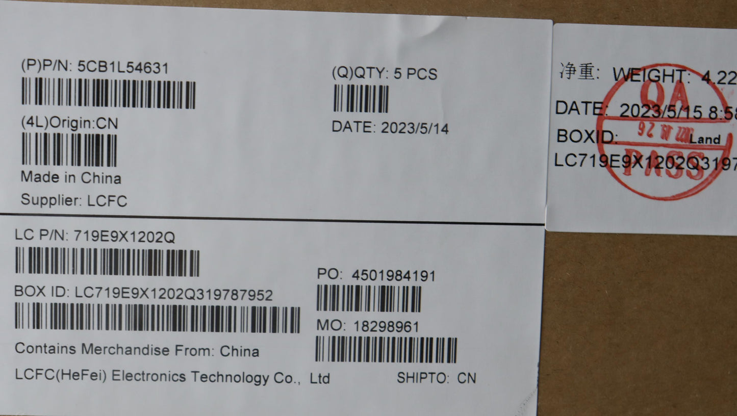 Lenovo Cover Upper Case Assembly Hun - 5CB1L54631