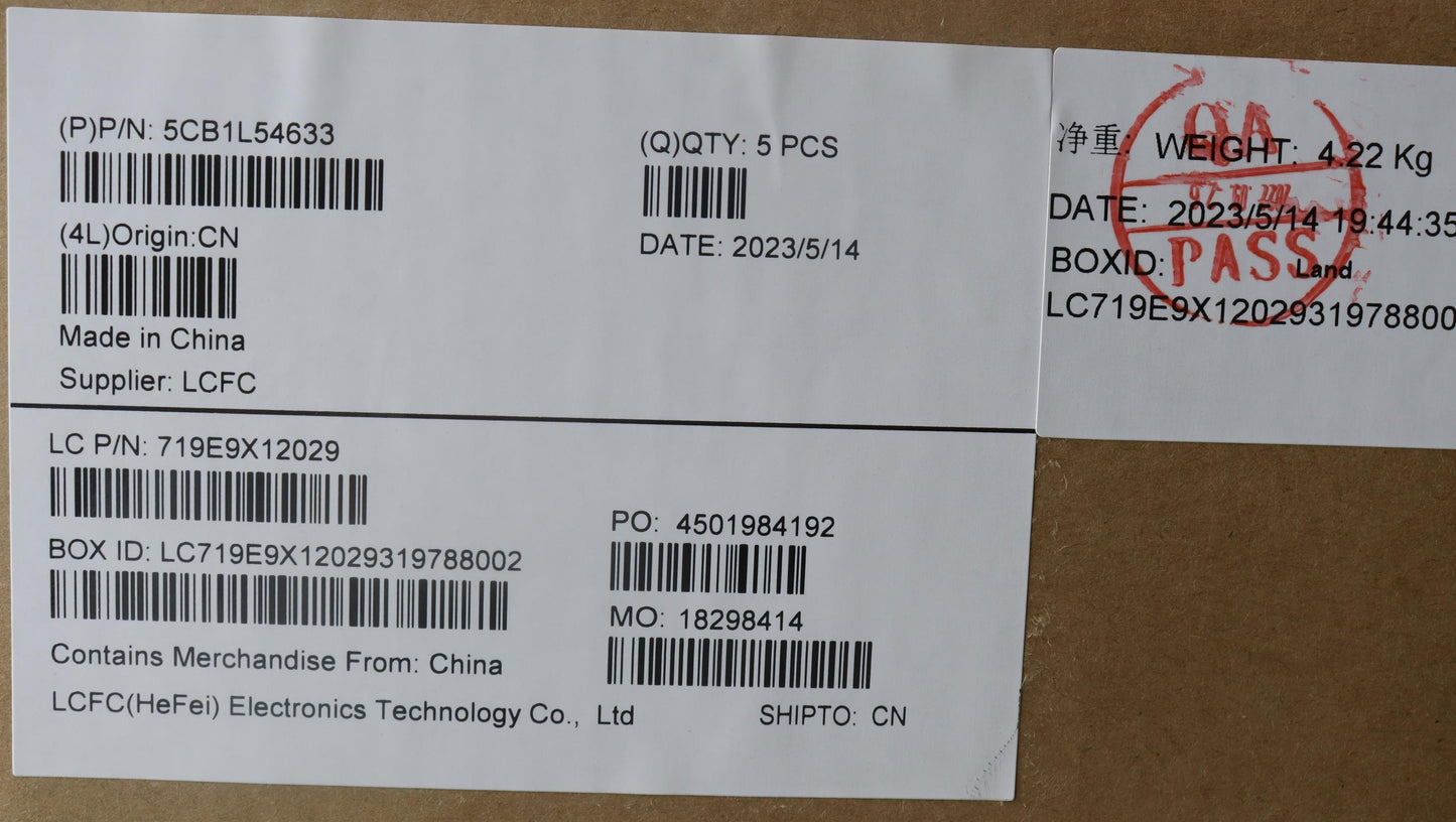 Lenovo Cover Upper Case Assembly Ita - 5CB1L54633