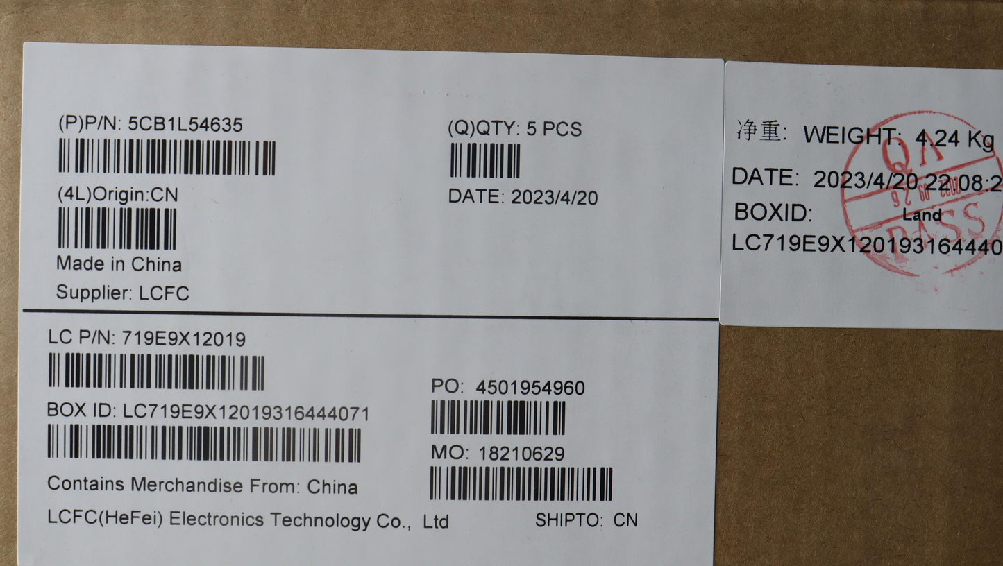 Lenovo Cover Upper Case Assembly Kor - 5CB1L54635