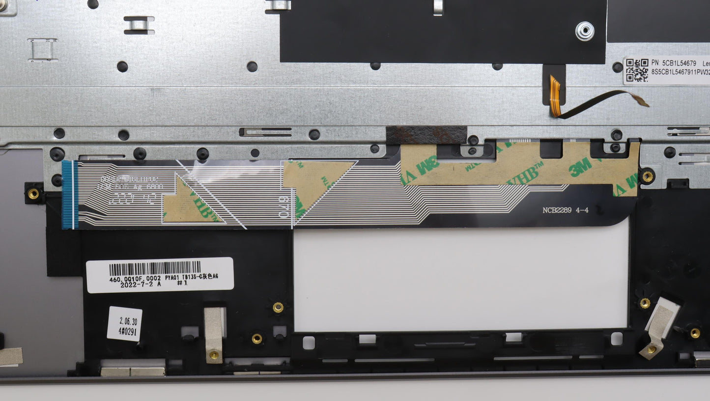 Lenovo Cover Upper Case Assembly Den - 5CB1L54679