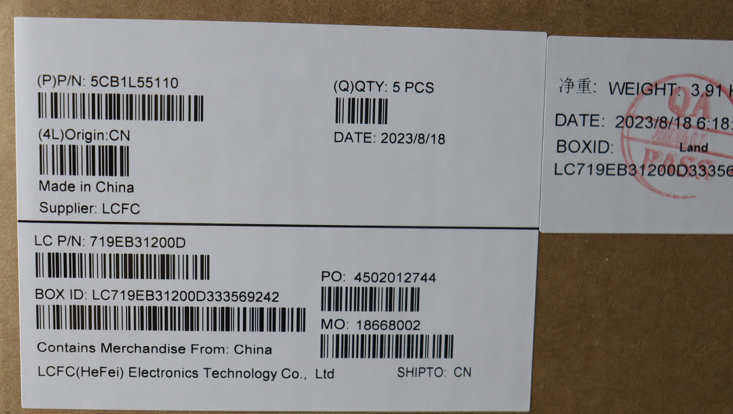 Lenovo Cover Upper Case Assembly Ara_ - 5CB1L55110
