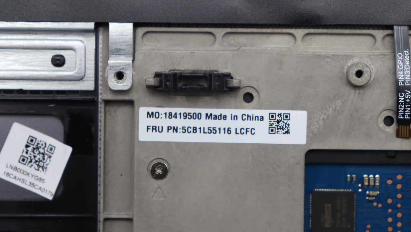 Lenovo Cover Upper Case Assembly Euro - 5CB1L55116