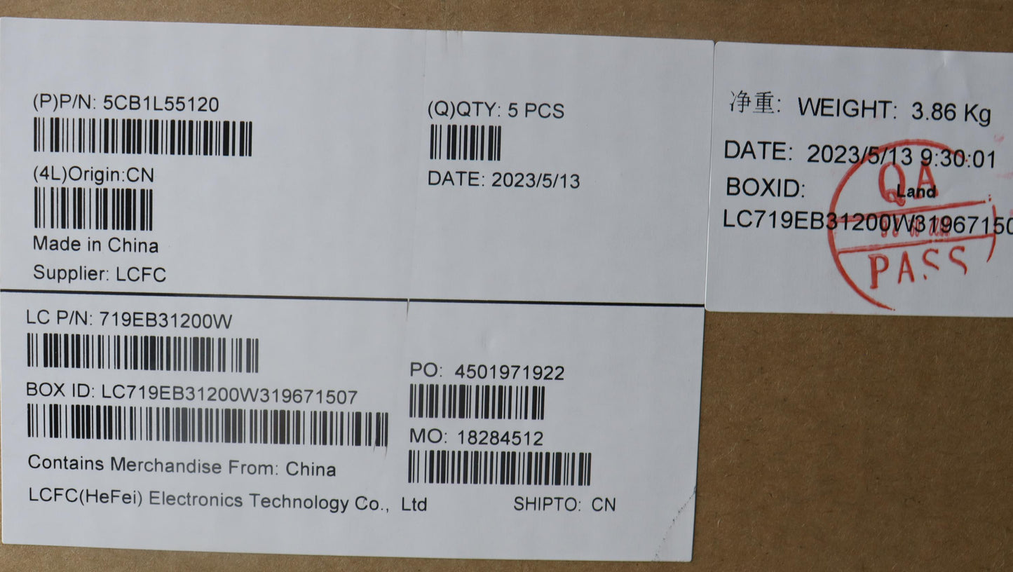 Lenovo Cover Upper Case Assembly Ger_ - 5CB1L55120