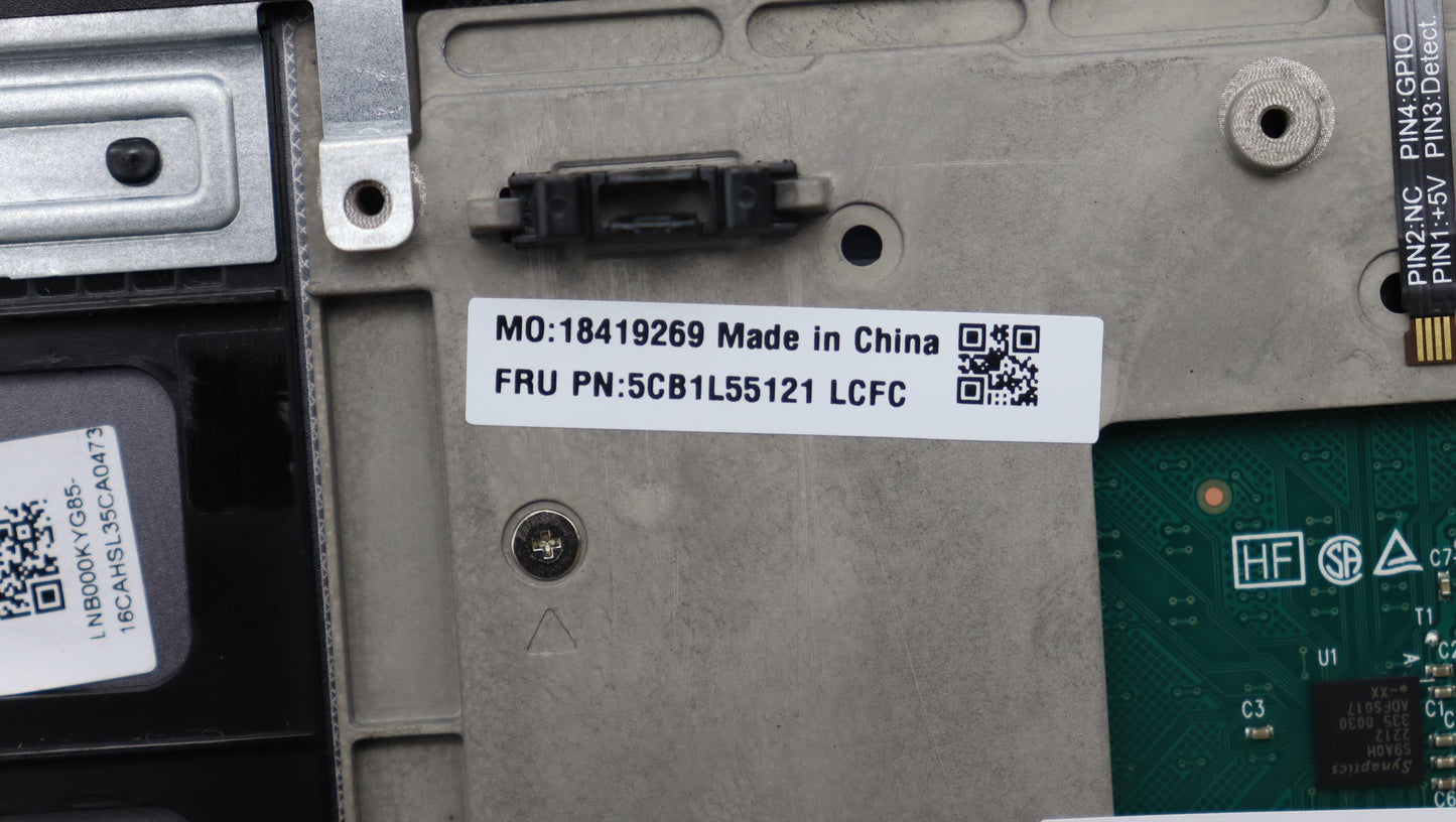 Lenovo Cover Upper Case Assembly Gre_ - 5CB1L55121