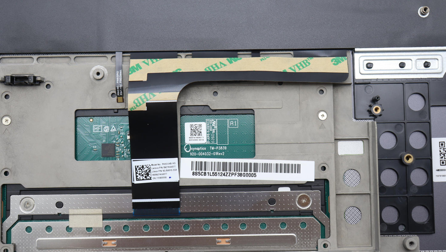 Lenovo Cover Upper Case Assembly Hun_ - 5CB1L55124