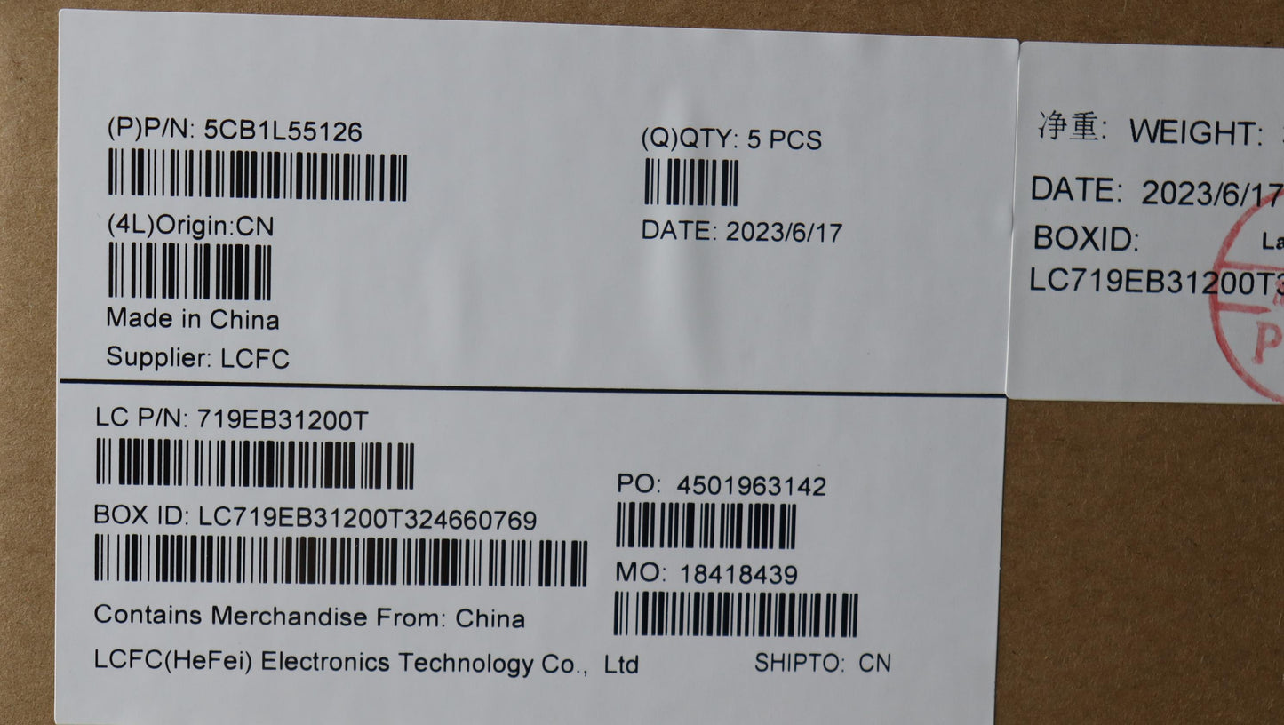 Lenovo Cover Upper Case Assembly Ita_ - 5CB1L55126